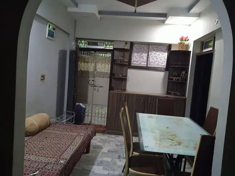 3 bed lounge portion for rent nazimabad 5 1
