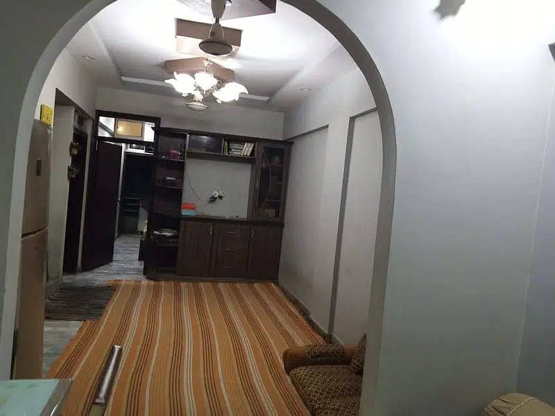 3 bed lounge portion for rent nazimabad 5 7
