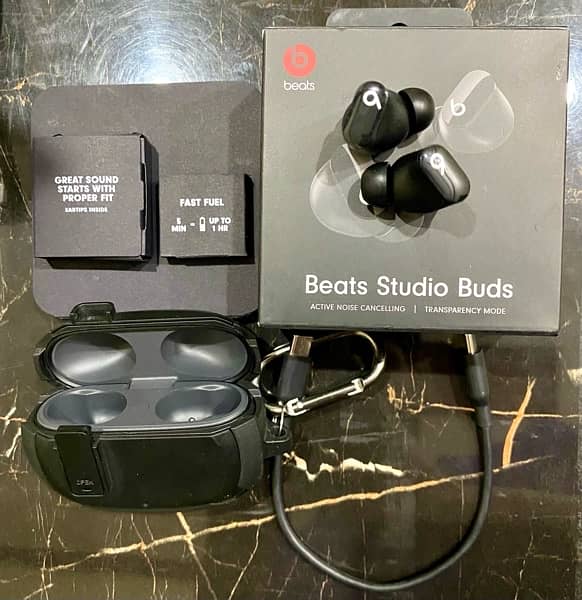 Beats Studio Buds With Box and official warranty 1