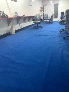Office Blue Carpet For Sale