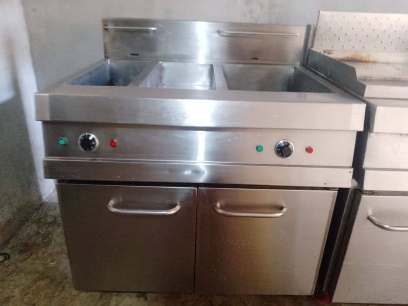 Commercial Deep Frier and Hot Plate 11