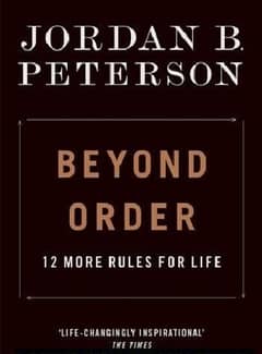 beyond order by Jordan B. peterson| Flexible Paper|Novel