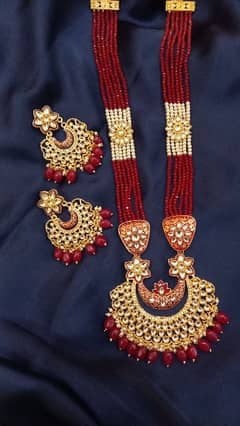 Bridal set/ wedding jewellery/ Kundan mala