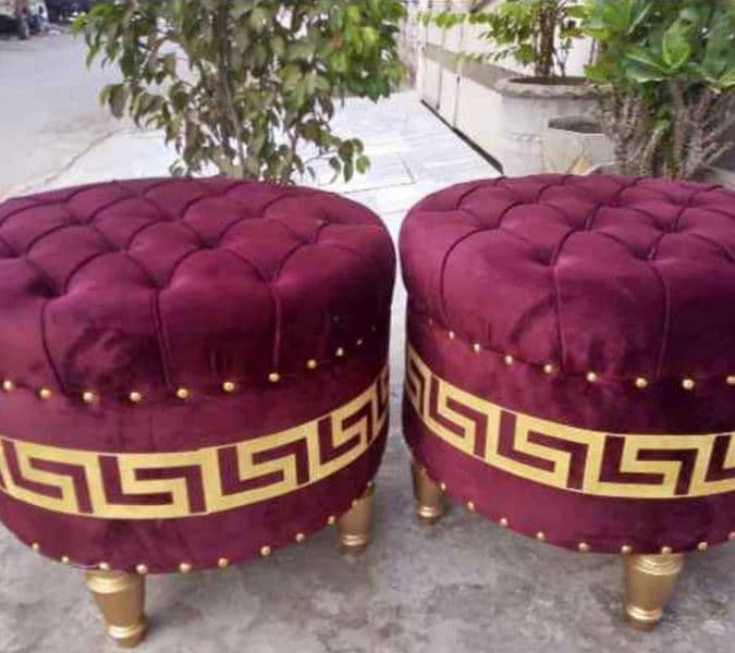 Stool set Available in different colours and beautiful designs 1
