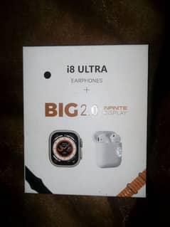 i8 ultra smart watch with earphone