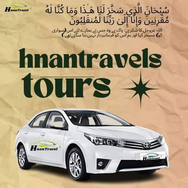 HNAN TRAVELS AND TOURS 24/7 7