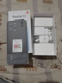 Xiaomi Redmi 12 Black Color Box Open 03001210087