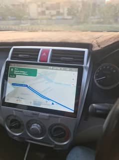 Honda City Android Panel with Camera and Frame