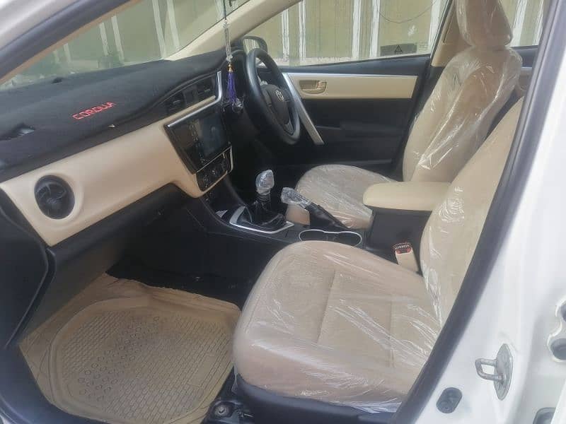 Toyota corolla gli model 2019 reg 2020 first owner original white 6