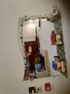 Cabinet and mirror for sale