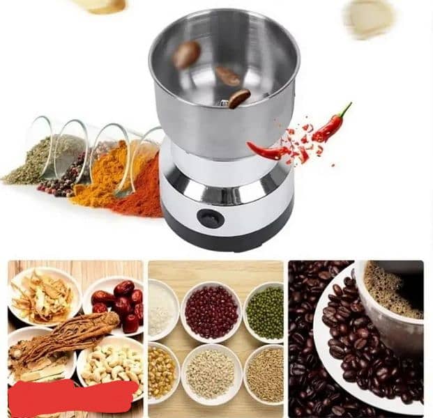 stainless steel mini electric grinder for sale with free home delivery 4