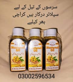 supplier/need distributors required for hair oil range