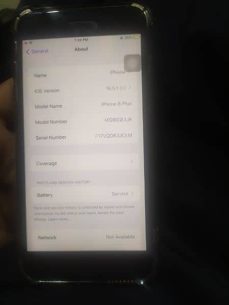 i phone 8 plus 256 gb 10 by 10 condition all ok 7