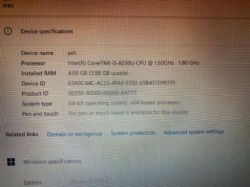 Lenovo IdeaPad 320 8th Generation 1