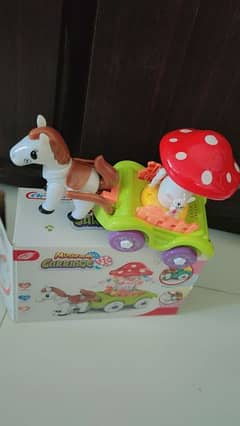 Musical Toy Mushroom Carriage