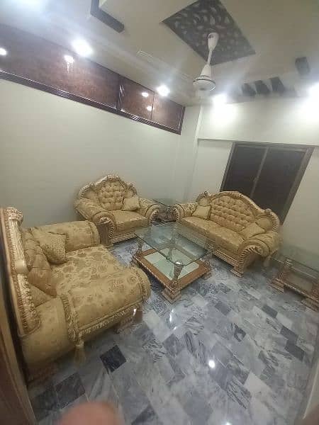 7 seater sofa set with 3 table set 1
