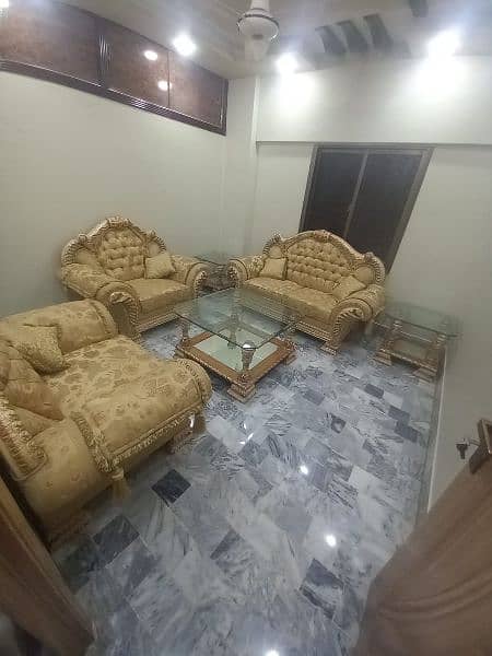 7 seater sofa set with 3 table set 2
