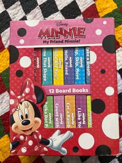 Disney Minnie My Friend Minnie Kids Children  Book 12 Set Board Books