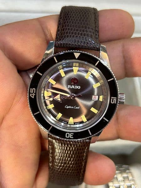 Rado CAPTAIN cook with box mens watch made for sale 1