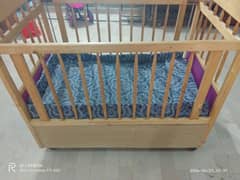 Baby Cot Bed / Wooden Baby Cot