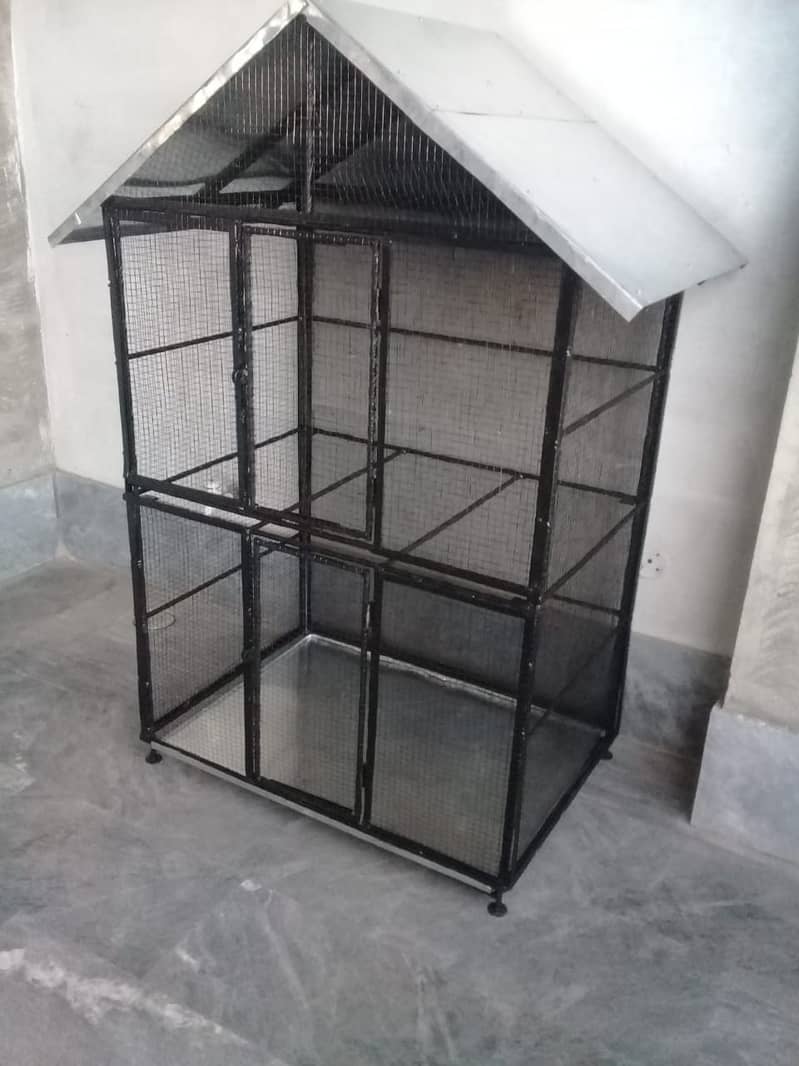 Luxurious iron cage(pinjra), fully customized for parrots & fancy bird 1