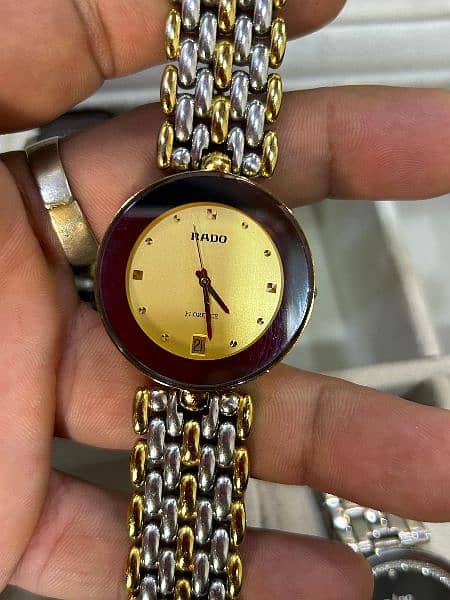 Rado FLORENCE TOWTONE GOLDEN BEAUTY MENS WATCH FOR SALE 1