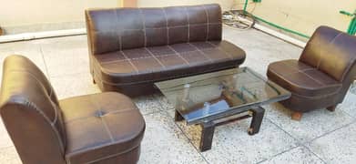 5 seater sofa set with center table 0