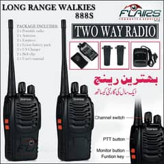 Boufing BF-888S Dual Band Handheld Radios Walkie Talkie set 2pcs