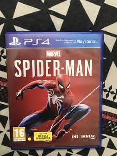 Spiderman PS4 disc