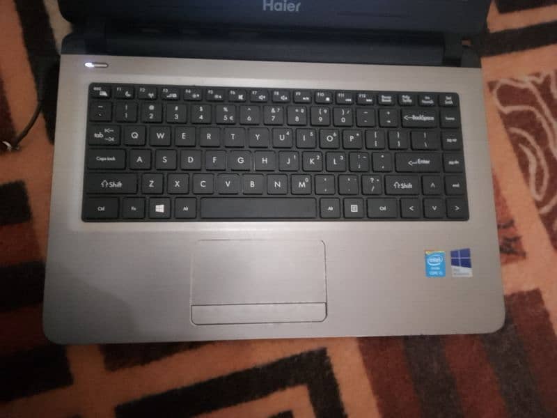 Want to sale Haier core i3 4th generation laptop 7