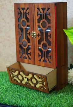 wooden bangle Stand with jewellery box