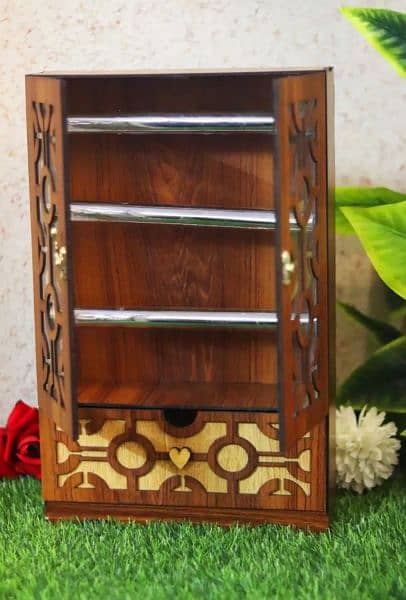 wooden bangle Stand with jewellery box 3
