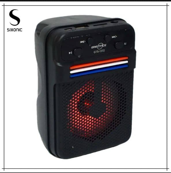 Blutooh speaker sixonic GTS 1372 high quality loud and clear soung 1