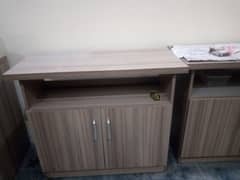 office table with side table