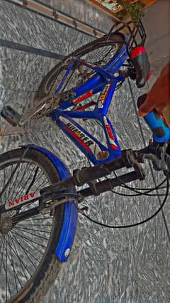 Humber cycle blue colour with gear system best condition