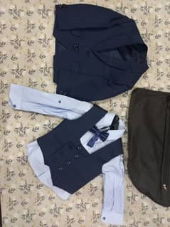 Formal coat pant for 1 year kids one day used only good condition