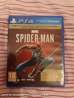 marvel Spider-Man game of the year edition