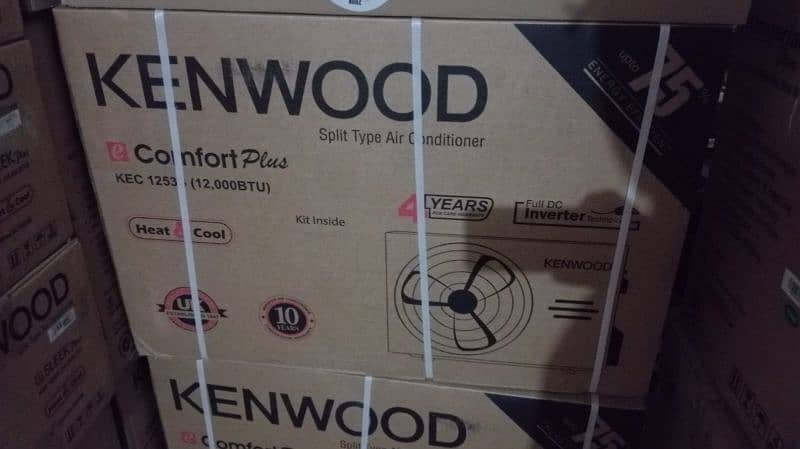1 ton ac Kenwood DC inverter model 1253S 1