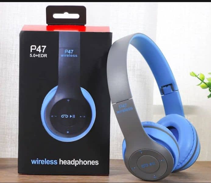 P47 WIRELESS HEADPHONE With Delivery Order On WhatsApp 031603-60600 4
