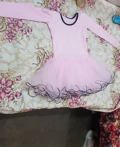 Beautiful baby pink Net ki frock .  for age . 5 to 7