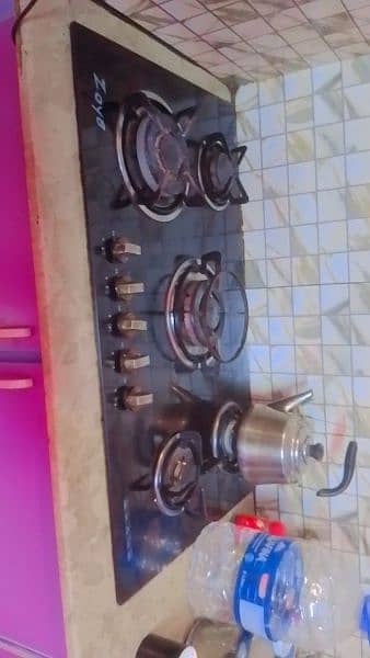 Zoya glass stove  . and chimney heat proof glass. condition used. 1