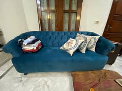 sofa set / 6 seater sofa / 8 seater sofa / velvet poshish / sofa