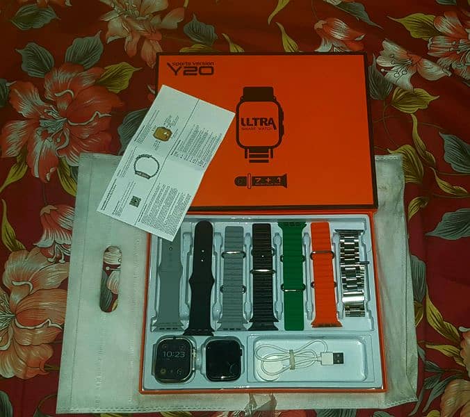 Smart watche (Y20 ULTRA) box pack 6