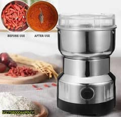 (free cash on delivery)Stainless Steel Mini Electric Grinder