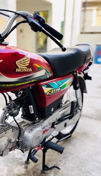 Honda CD 70 (Applied For) lush condition 6