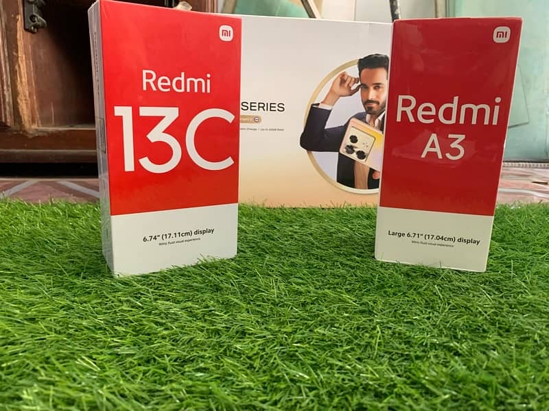 Redmi 13C Box Pack avaible on heavy Discouny 0