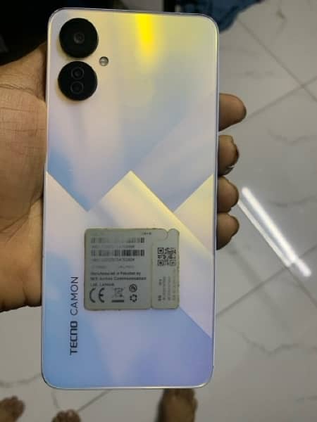 tecno camon 19 neo in used with box charger vip condition 4