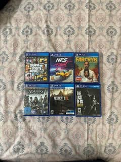 PS5 / PS4 Games (Fifa ,Far Cry ,Assesin Creed ,NFS ,Last Of Us ,GTA)