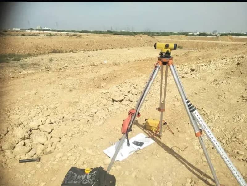 Land Surveyor With Totalstation party daily or monthly 03193307245 4
