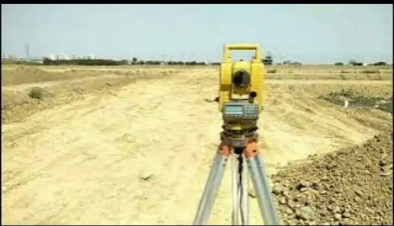 Land Surveyor With Totalstation party daily or monthly 03193307245 8
